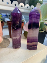 Load image into Gallery viewer, Rainbow Fluorite Towers
