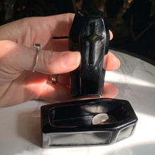 Load image into Gallery viewer, Black Obsidian Coffin Trinket Box
